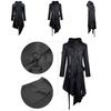 Elegant Gothic Swallow-tail Coat For Men Perfect Cosplay Costume Halloween Uniform
