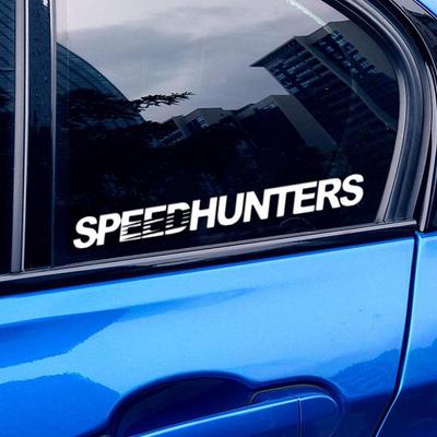Pegatinas reflectantes para la parte delantera del coche de Speed Hunter para decorar cristales y carrocería