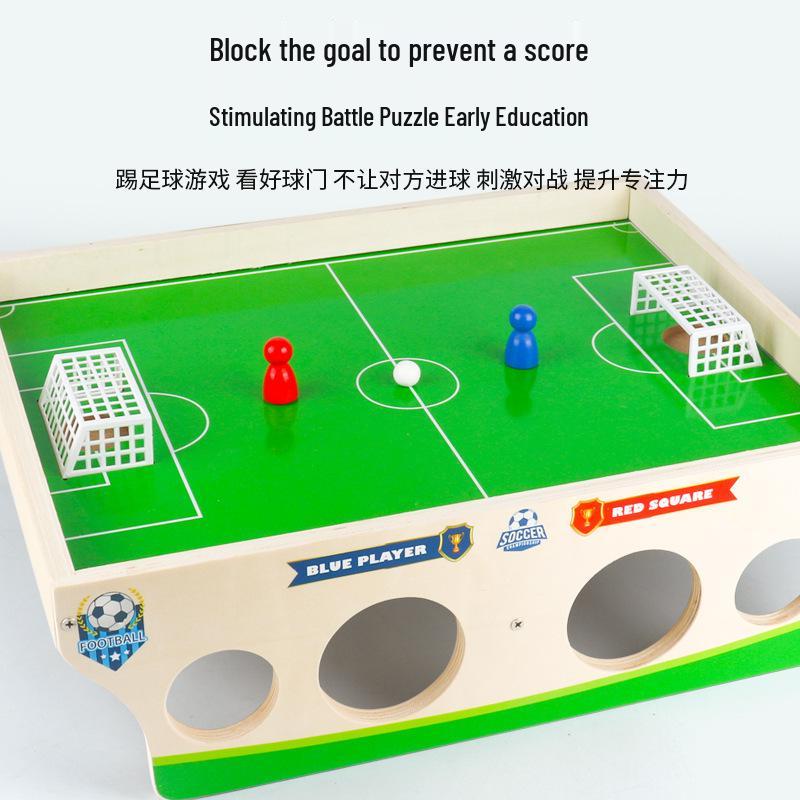 Magnetický dětský stolní fotbal - Interaktivní puzzle pro rodiče a děti & Soutěžní výzva v kopání