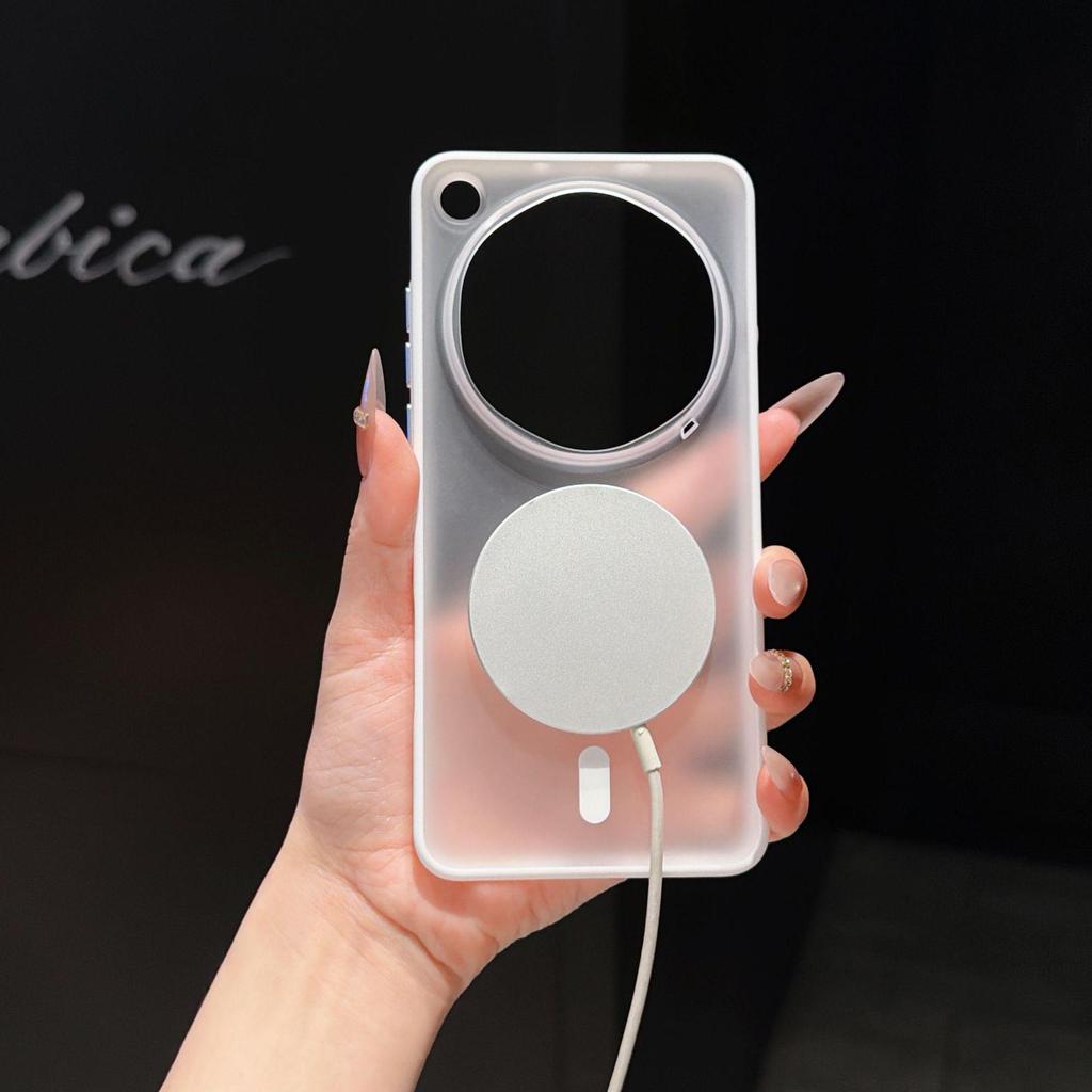OPPO FindX9 Ultra Magnetic Rotating Bracket Frosted Phone Case