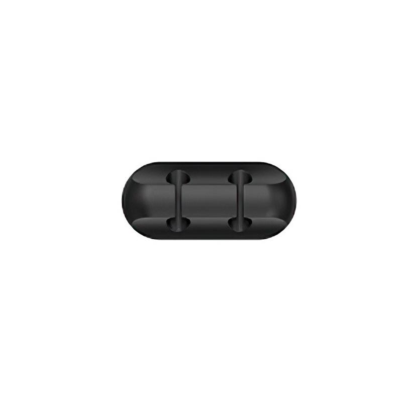 Organizzatore per Cavi in Silicone Autoadesivo da Scrivania - Supporto Multifunzione per Cuffie, Telefono e Cavi Dati.