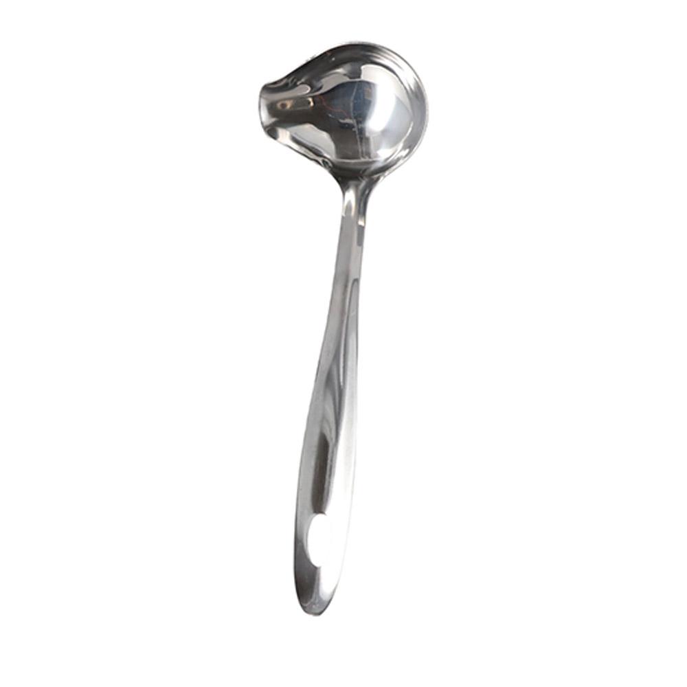 Cooking Tools Long Handle Tableware Scoop Kitchen Ladle Duck Mouth Shaped Spoon Stainless Steel