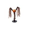 Halloween Pumpkin Ornament with Funny Face and Waving Motion for Party Decor