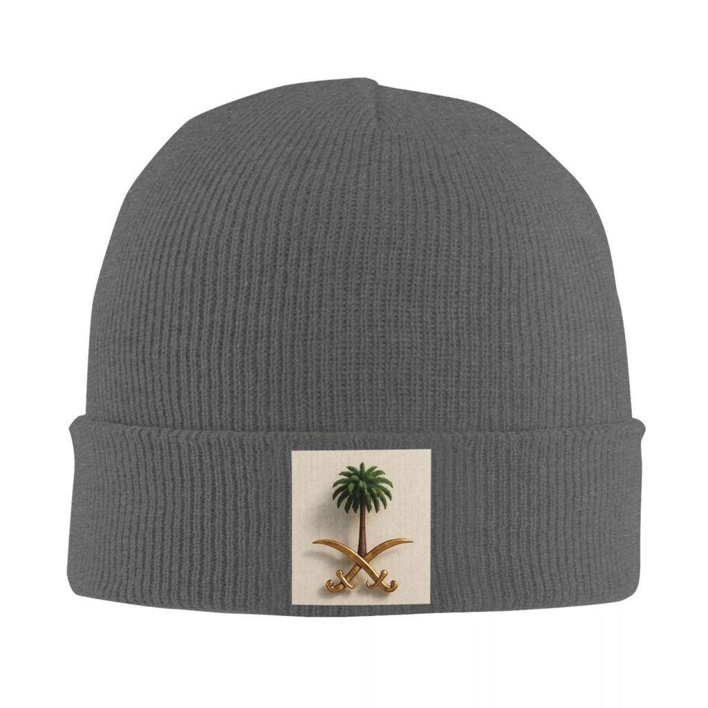 Saudi Arabia National Day Warm Knitted Cap Winter Knit Bonnet Hat Skullies Beanies Hip Hop Caps for Unisex