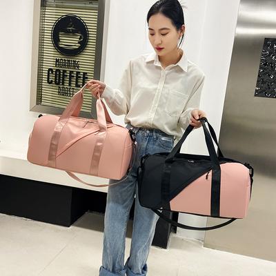 New Sports Fitness Bag Women's Wet and Dry Separation with Shoe Space Portable Messenger Travel Bag Short-distance Luggage Bag Men