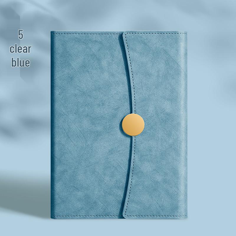 

A5 Tri-fold Notebook Gift Set: Business Office Meeting Souvenir with Logo Printing A5