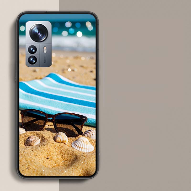 Summer Vibe Sea, Beach, Sand Phone Case For Redmi Note 15 Pro 5G 14 13 12 Pro Plus 11 11T 11E 11S 10 Pro 10S 9 9S Cover Cell Cle