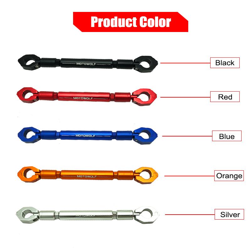 Universal 22mm Handlebars  Motorcycle Aluminium Alloy Strengthen Handlebar Balance Crossbar For Suzuki For Yamaha For