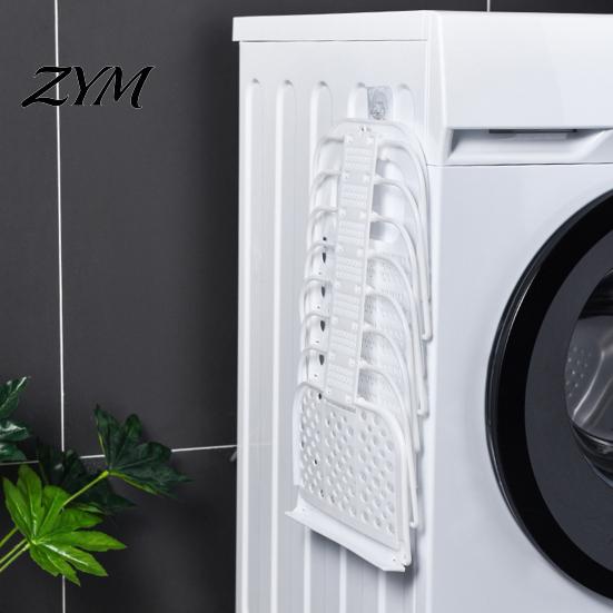 Foldable Hanging Hamper Laundry Basket, Breathable Hollow Design, Wall Mounted Portable Dirty Clothes Bag Space Saving Organizer, for Bathroom