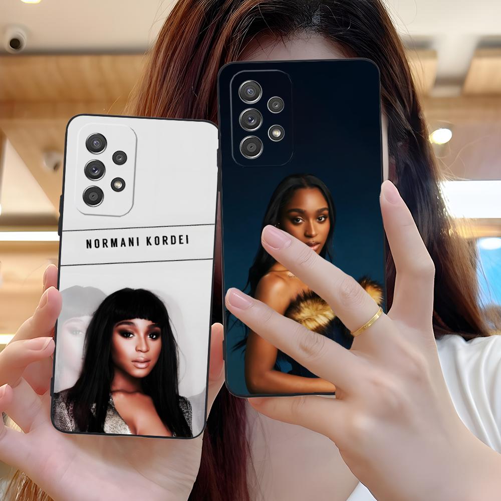 Normani Kordei Matte TPU Mobile Phone Case for Samsung Galaxy A56 55 54 53 52 51 36 35 34 23 16 15 5G Colorful Cover