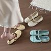 Fashion Soft Shoes Woman 2025 Elegant Shallow Mouth Female Footwear New Summer Moccasin Dress Flat Mary Janes Shoes Woman Flats Shallow