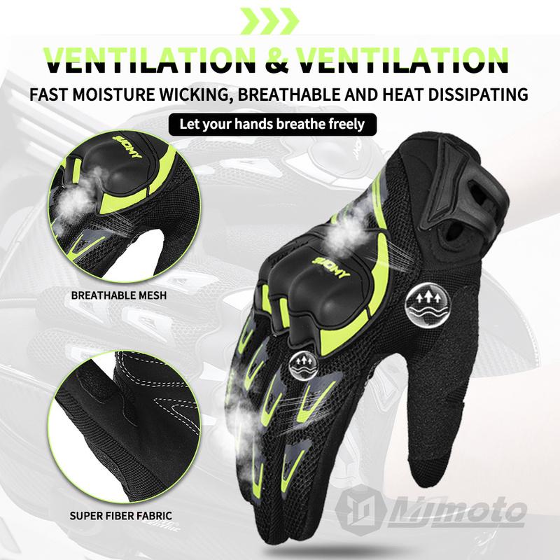 Suomy Motocyklové Rukavice Letní Pánské Dámské Rukavice na Motorku Prodyšné Dotykový Displej Motokrosové Biker Rukavice Moto Guantes