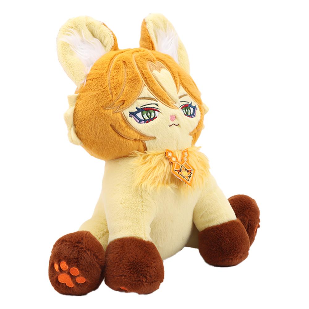 Cute Meow Plush Toys Genshin Impact Game Surrounding Plush Toys Movie Stuffed Animals Toys for Kids Birthday Gift Room Decor