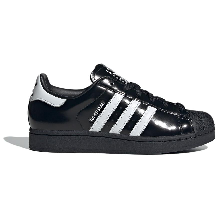 Adidas Superstar 2 Černé Bílé Lakovaná kůže Dámské Tenisky Core-Black Cloud-White JH7756