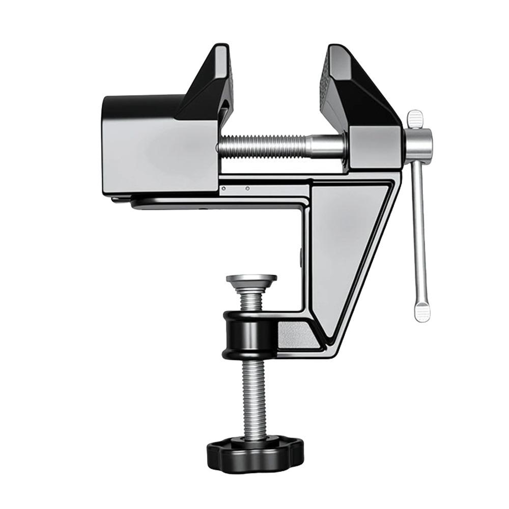 Portable Metal Mini Bench Vise Flat Pliers Multi-Functional Table Clamp Small Adjustable Work Bench Model Jewelry Making