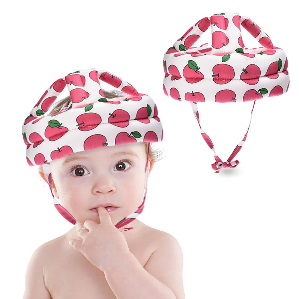Casco de Seguridad Bebe Casco de Protecci/ón para Beb/é Gorra Protectora para Cabeza de Beb/é Gorra de Algod/ón Ajustable Sombrero de Ni/ño Anticolisi/ón para Ni/ños Peque/ños Que Aprenden a Ni/ños Pequ