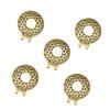 Zinc Alloy Golf Hat Clip Magnetic Golf Hat Clips Golf-Ball Aiming Marker Professional Golf Training Aids Accessories