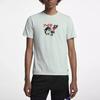 Nike Catfish BBQ Print Pullover Round Neck Sports Short Sleeve T-Shirt Men T-Shirts Green 912185-006