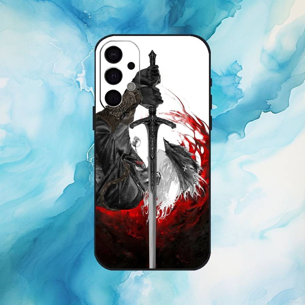 Spiel B-Bloodborne Handyhülle Für Samsung Galaxy A73,A72,A71,A70,A53,A52,A51,Weiche Silikon Schwarz Hülle