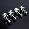 28GC 4pcs Motorcycle Tail Box Quick Install Base Pads with Enhanced Stability Feature