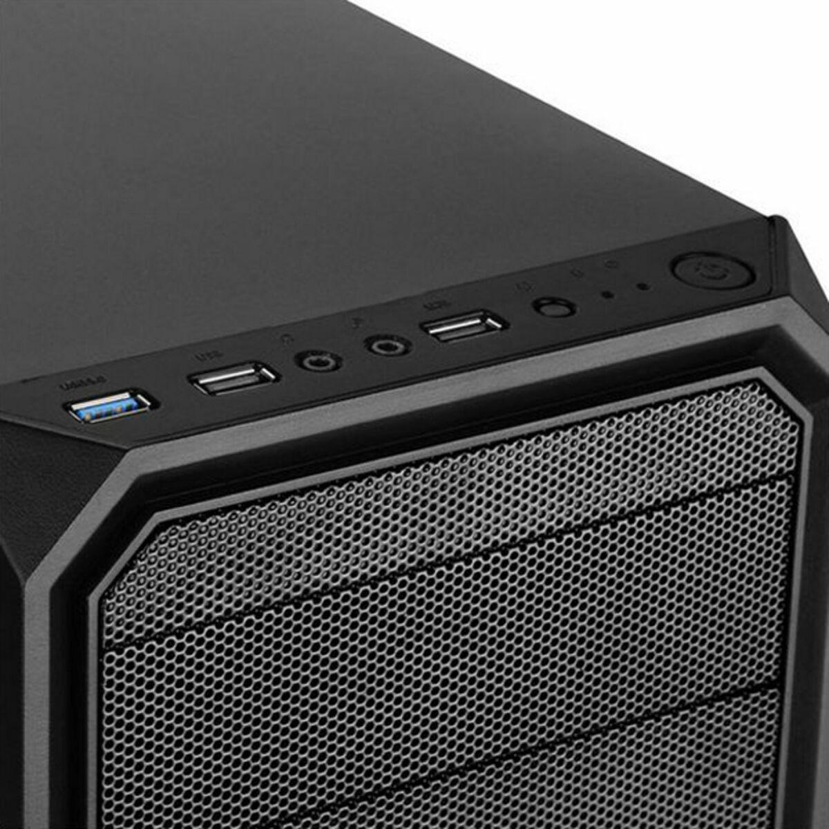 

Корпус формата Mini-Tower ATX с кардридером NOX NXCBAYMX2 Черный