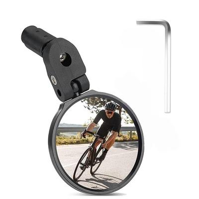 Bike Rearview Mirror 360 Rotation Adjustable Cycling Rear View MTB Road Bicycle Handlebar Mirrors Bike Accessories
