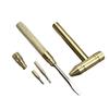 Copper Zinc Zinc Alloy Mini Craft Hammer Detachable Multi-function Hammer Hand Tool  Watchmaker Tools