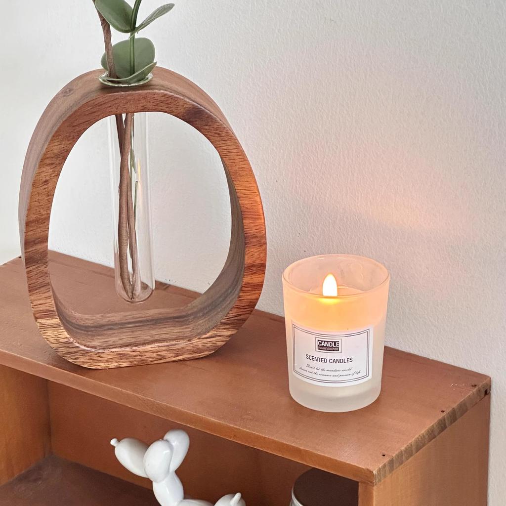 Scented Candle Birthday Gift - Smokeless Sleep Aid In Decorative Gift Box (5x6 Cup)