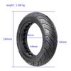 For Ninebot G30 Max Electric Scooter 10x2.5 Inch Solid Tire Rubber Anti-explosion E-Bike Replacement Wheel