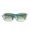 Square Glasses Transparent Light Sunglasses Men'S Plain Sunglasses Women