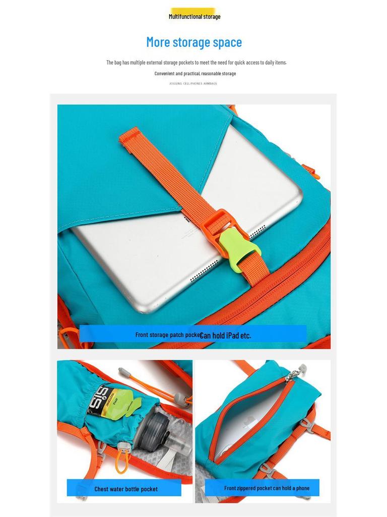 Lightweight Water-Repellent Cycling & Hiking Backpack