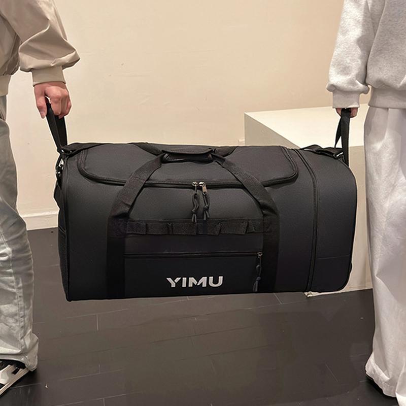Large-capacity Foldable Travel Bag, One-shoulder Portable Tug Bag, Business Trip Portable Luggage Bag Storage Bag