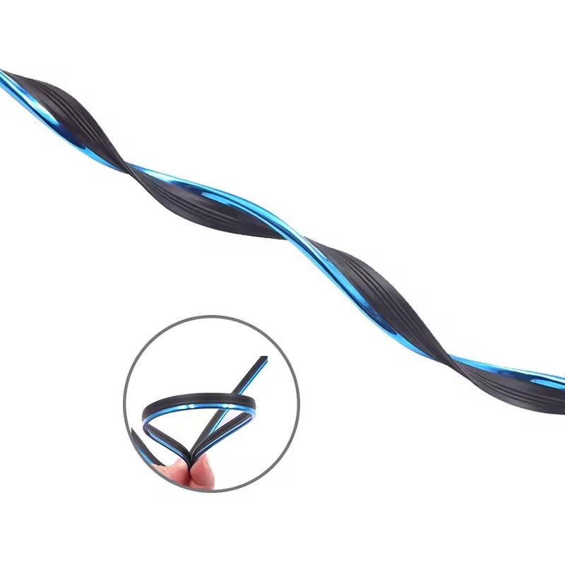 5M Linia Dekoracyjna Listwa Samochodowa Stylizacja Samochodu Listwa Wykończeniowa Elastyczna Do Drzwi Samochodowych Konsoli Środkowej Deski Rozdzielczej Akcesoria Wnętrza Samochodu