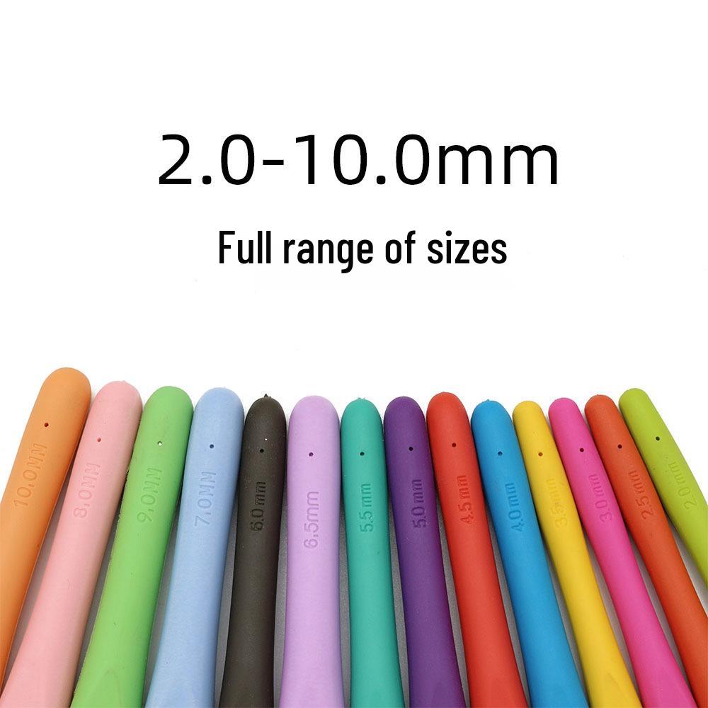 Handmade Crochet and Knitting Tool Kit: Sweater Bag, Non-Slip Hooks, Various Needles, & Yarn