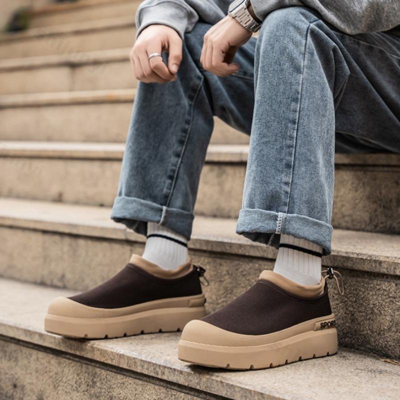 Fashion Summer Men's Sports Fashion Trend Casual Shoes Fly Weave Mesh Breathable Comfortable Lightweight Outdoor Hiking Chunky sneakers