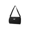 New Womens Casual Printed Logo Fabric Shoulder Bag Women Shoulder Bag Black 078535-01