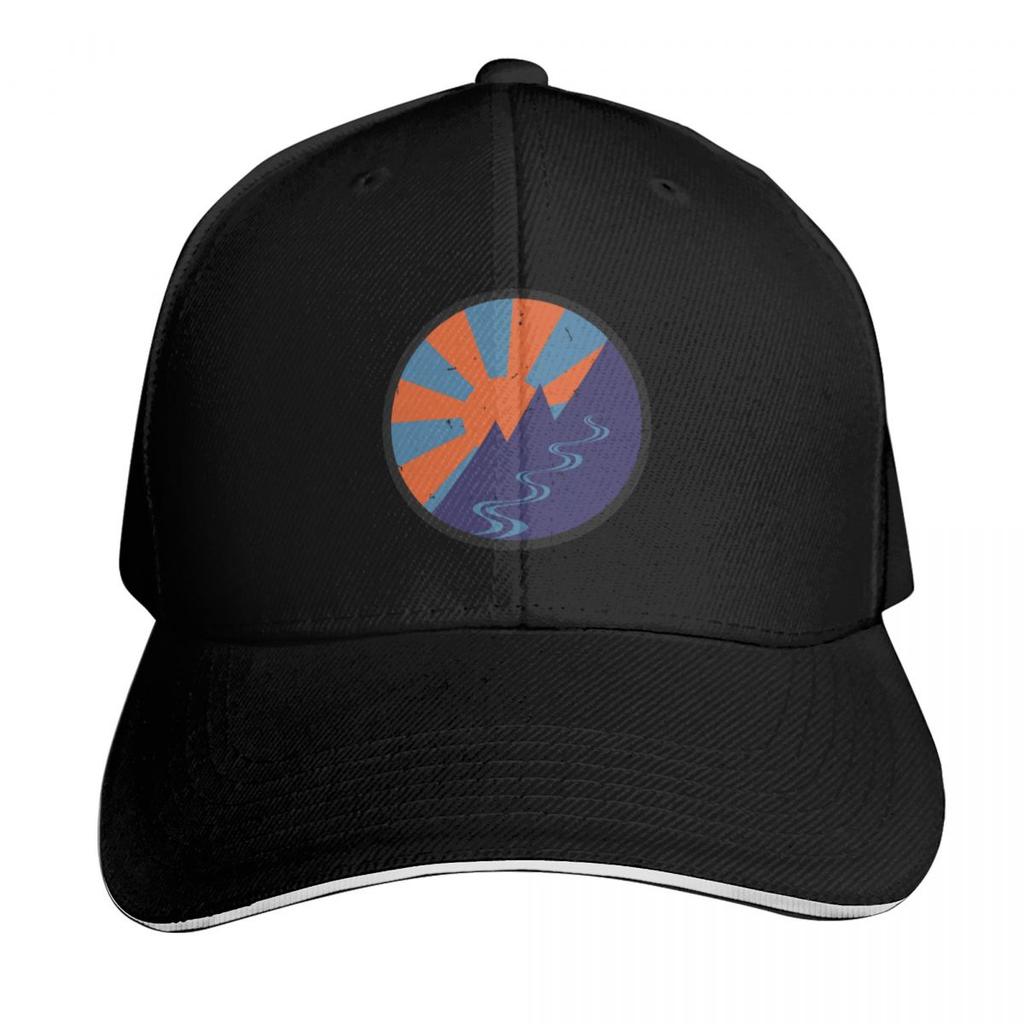 First Ski Tracks Leewarddesign Baseball Cap Unique Hats Winter Hats for Unisex Funny Hats Streetwear Luxury Women Unisexs