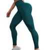 Damen Schnelltrocknende Yoga-Hose mit hohem Bund - Bauchkontrolle, Nahtlos, Pfirsich-Po-Design