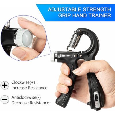 Empuñaduras fortalecedoras para hombres y mujeres, masajeador de dedos con resorte para brazo, expansor, ejercicio de mano, gimnasio, entrenamiento físico, pinza de muñeca