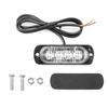 4 LED Car Strobe Warning Light LED Side Marker Lights Auto Trailer Truck Lorry Tail Lamps 12V-36V Universal
