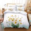 Chrysanthemum Duvet Cover Set Colourful Flower Pattern Polyester Comforter Cover For Kids Girls Bedding Set King Queen Full Size