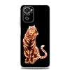 New Square Clear Soft Phone Case For Xiaomi Redmi Note 12 11 9S 9 8 10 Pro+ 7 8T 9C 9A 8A K40 Gaming Cover Tiger neon Leopard