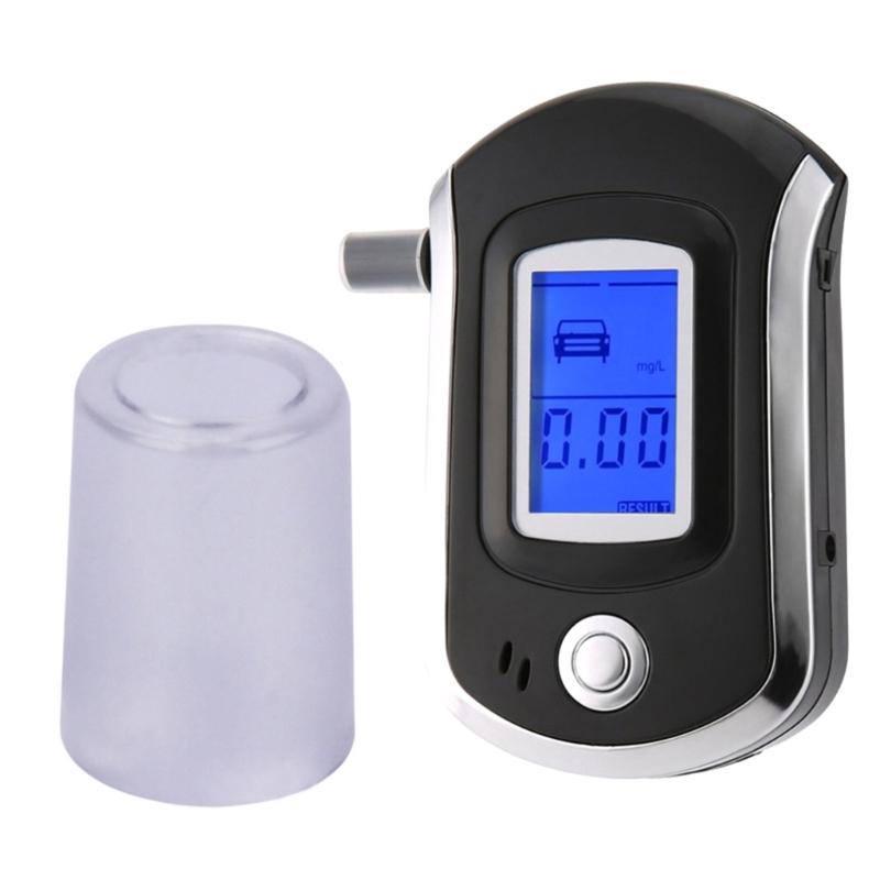 Plastic Disposable Blow Tube Easy Snap On Designs Transparent Breathalyzer Mouthpiece Set for AT6000 Ethanol Detector