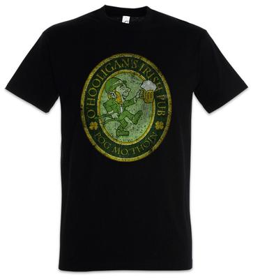Ö?HOOLIGANS IRISH PUB VINTAGE T-SHIRT - Irland Belfast Dublin Bier-Shirt