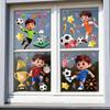 2026 World Cup Kids' Football Cartoon Decorative Stickers for Walls and Glass (USA, Canada, Mexico)