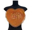 European And American Mesh Yarn Nails, Drills, Love Corsage Cloth Stickers, Handmade Three-Dimensional Pleated Lace Lace Clothing Accessories