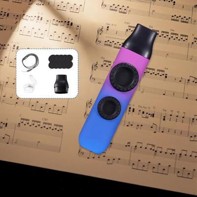 Kazoo Flöte Geschenktütenfüller Doppelloch für Kinder Anfänger Musikinstrument Gastgeschenke