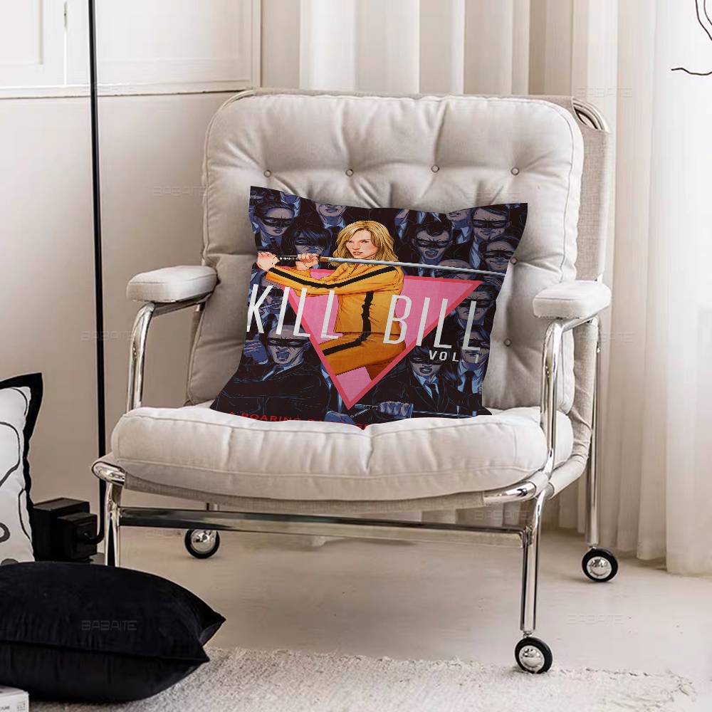 Classic Fiction Movie Kill Bill Cushion Cover Polyester Sofa Cushions Decorative Throw Pillows Home Decoration Pillowcover