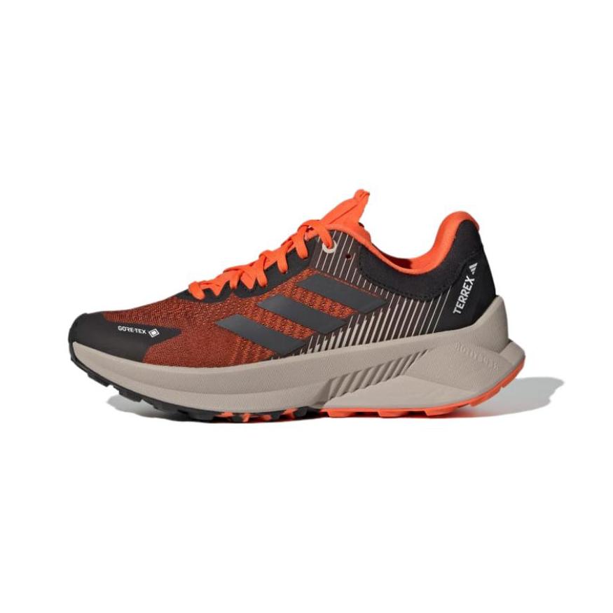 

Новые женские кроссовки Adidas Terrex Soulstride Flow Gore Tex Основной черный серый полу-оранжевый IF5041 41