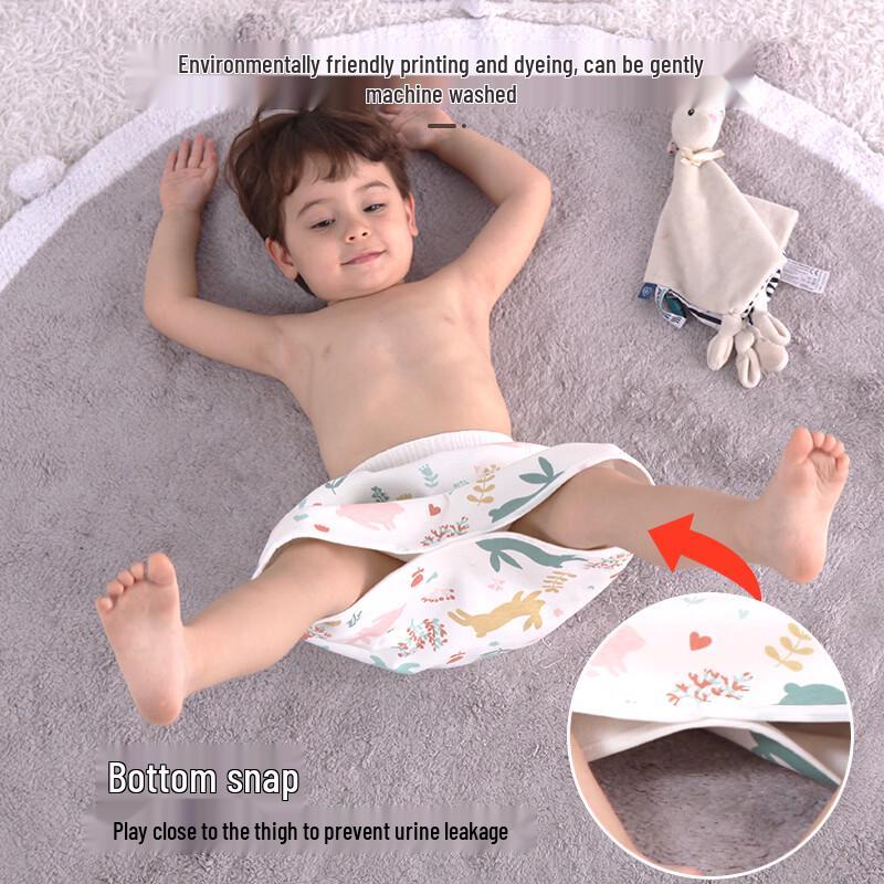 9i9 Baby Waterproof Washable Cotton Diaper Skirt